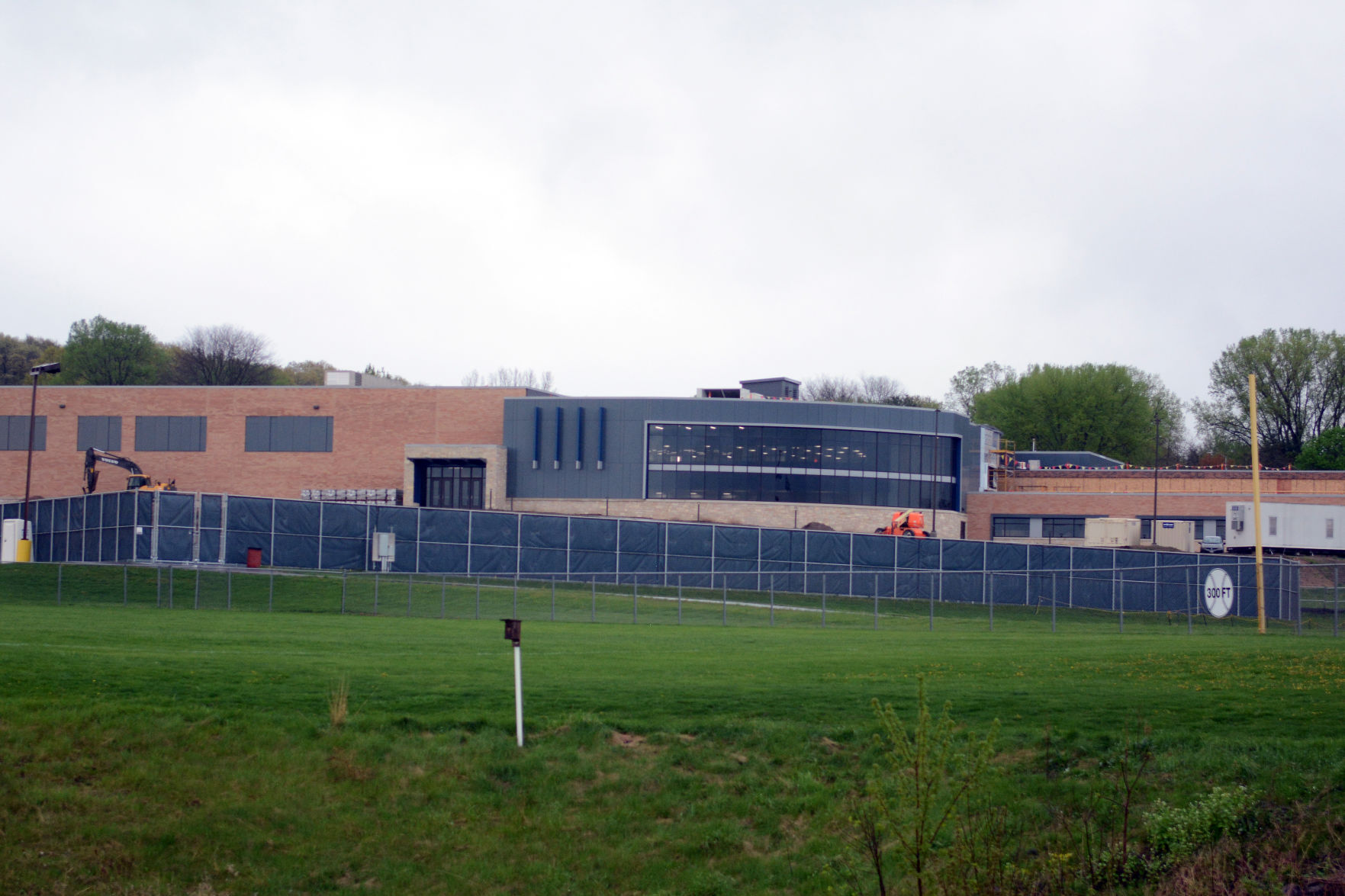 Baraboo school construction tour May 3, 2021